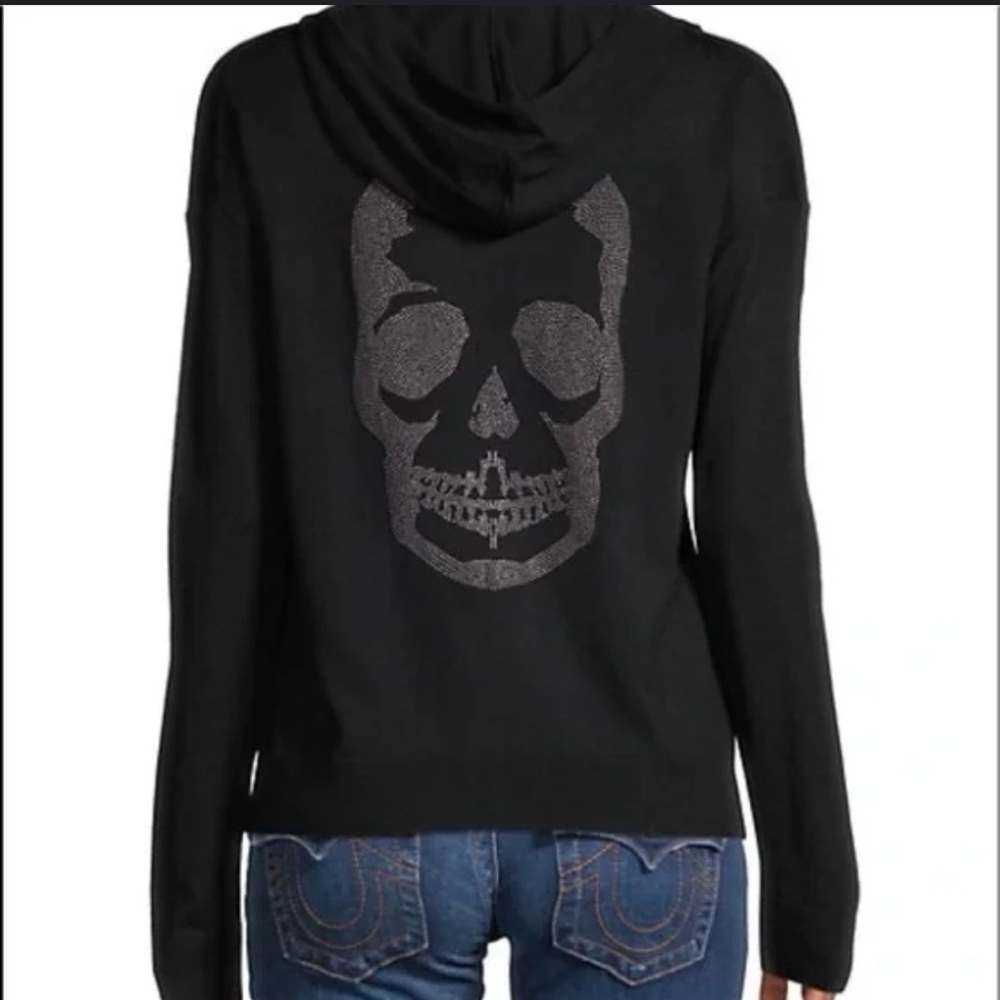 ZADIG & VOLTAIRE 100% Merino Wool Skull Hoodie
Size small
